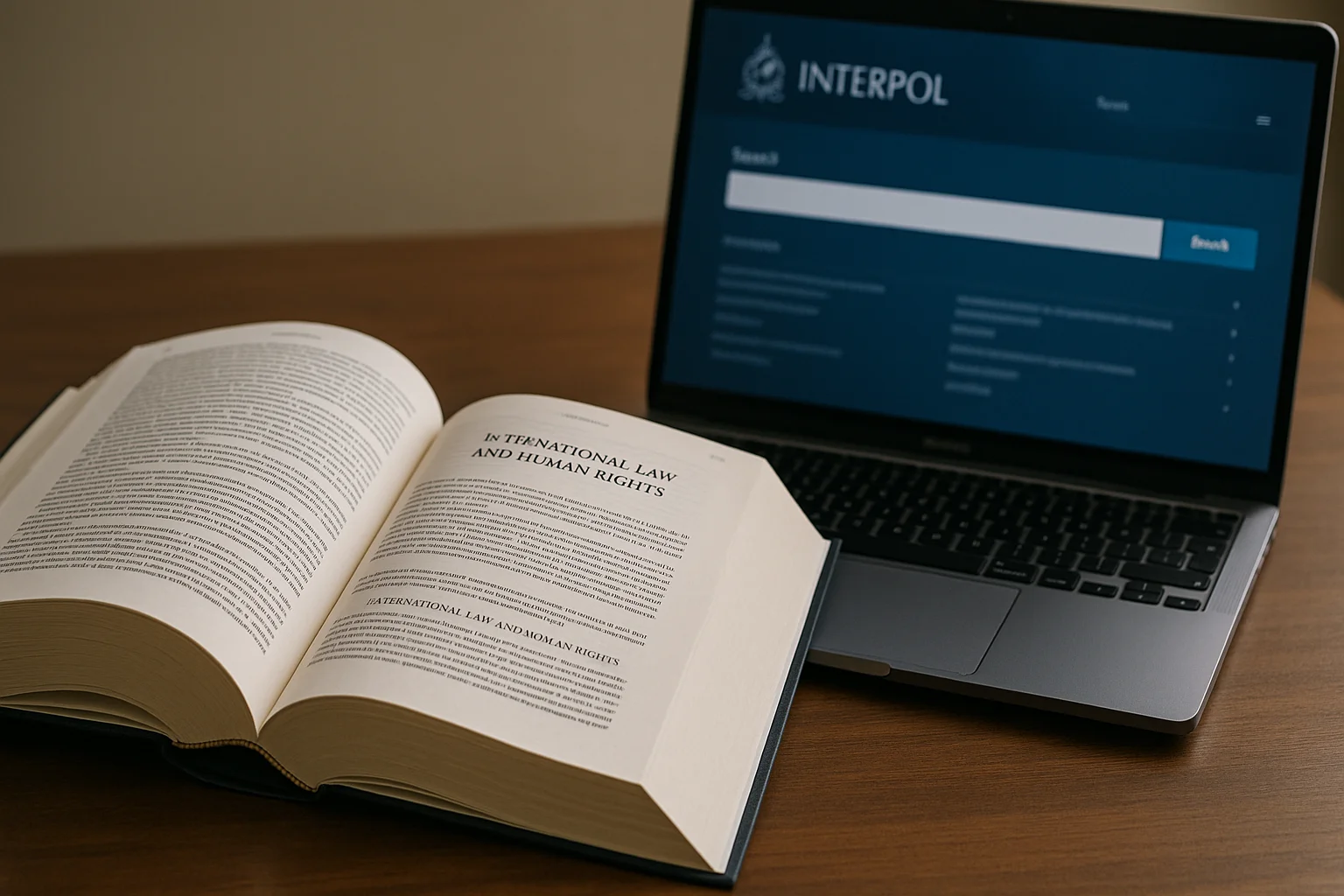 Rode signalering van Interpol